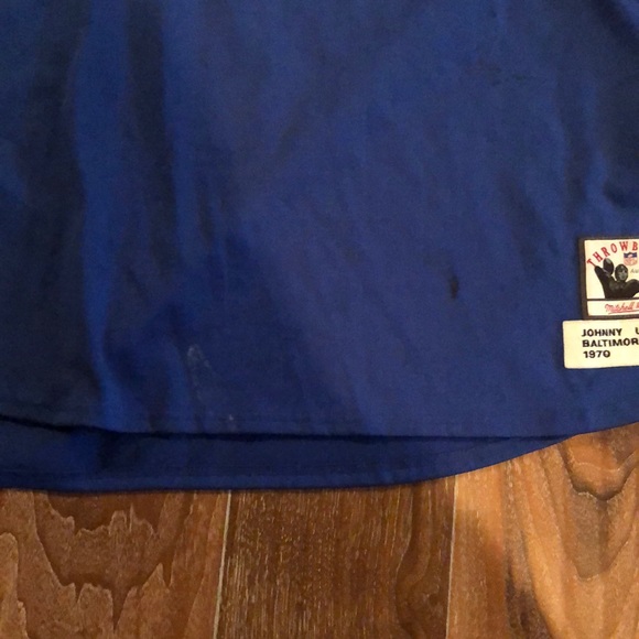 Mitchell & Ness Baltimore Colts Throwback Jersey - Picture 6 of 7